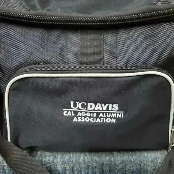 UC Davis CAL Aggie alumni overnight duffel bag Black - Picture 2 of 7
